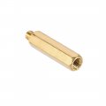Uxcell M3x20mm 3mm Male-female Brass Hex Pcb Motherboard Spacer Standoff For Fpv Drone Quadcopter Computer Circuit Board 15pcs