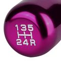 Dna Motoring Sk-t88-pp Aluminum Manual 5-speed Shift Knob 