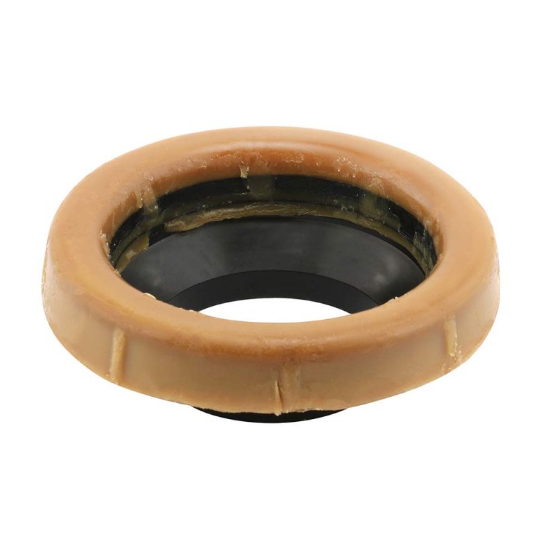 Prime-line Mp56530 Universal Toilet Wax Rings Includes Black Rubber Funnel 6 Pack