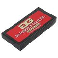 Ford Mustang Black Carbon Fiber Texture Leather Key Chain