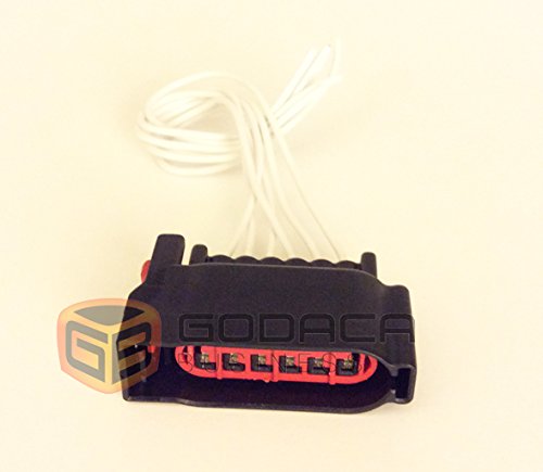 6 Way Connector For Accelerator Pedal Sensor W0133-2040590 Ford Lincoln Volvo Aps Repair Kit Pigtail Pin