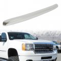 Kuafu Hood Molding Compatible With 2011-2014 Gmc Sierra 2500hd 3500hd Replacement For Gm1235119 20963701 Trim Panel Assembly