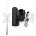 Smt-frame Slider Crash Protector Compatible With 2002 2003 2004 2005 2006 Honda Rc51 Black 02-06 B00ruep1yy