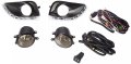 Dna Motoring Fl-ztl-137-sm Led Drl Fog Light With Switch Driver Passenger Side Enhance Visibility For 10-11 Camry 