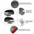 Side Mirror Coverss Passenger Door Cover Left Right Rearview Cover Carbon Fiber Decorative Cap Fit For Outlander 13 1irror