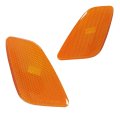 Kyyet Left Right Front Fender Side Marker Lights Lamps Assembly For 1997-2006 Jeep Wrangler Tj Turn Signal Parking Housing 