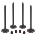 Intake Exhaust Engine Valves Seals Kit For Honda Crf250 Crf250x 2004-2017 Crf250r 2004-2007 Oem 14711-krn-670 14721-krn-670 