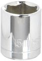 Kti Kti26115 Socket 1 4 Dr Met Sh 6 Pt 15mm 