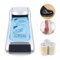 Ethedeal Shoe Film Machine Portable Automatic Cover Dispenser For Home Office Membrane 3 Rolls Silver