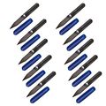 10pcs 0 1mm Carbide Pcb Acrylic Copper Engraving Cnc Bit Router Tool 35 Degree