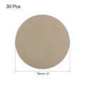 Uxcell 3 Inch Wet Dry Sanding Discs 7000 Grit Hook And Loop Sandpaper Electrostatic Sand Planting Silicon Carbide 30pcs