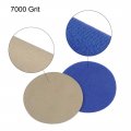 Uxcell 3 Inch Wet Dry Sanding Discs 7000 Grit Hook And Loop Sandpaper Electrostatic Sand Planting Silicon Carbide 30pcs
