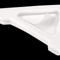 X Autohaux 2pcs Pvc Universal Car Door Corner Edge Guards Bumper Protector Cover White