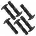 Caltric Screw Bolt Compatible With Polaris Nosepan Body Windshield Qty 6
