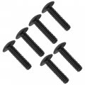 Caltric Screw Bolt Compatible With Polaris Nosepan Body Windshield Qty 6