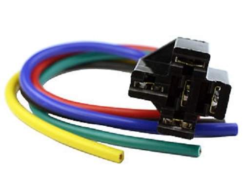 Relay Socket Pigtail For 5-prong Relays Cec Industries Ar502c