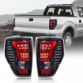 G-plus Tail Light Assembly W Wiring Harness Compatible With Ford F150 2009 2010 2011 2012 2013 2014 Rear Driver Passenger Side