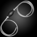 Abnaok Gasoline Siphone Hose Gas Oil Water Fuel Transfer Siphon Pump Portable Widely Use Hand With 2 Durable Pvc Hoses 