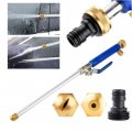Extendable Water Jet High Pressure Power Gun Washer Car Washing Tools Garden Sprayer Blue 