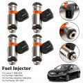 Topteng 4pcs Fuel Injectors 0280158169 For Lancia Y 1996-2003 Fiat Palio 1998-2004 Panda 1991-2004 Punto 1999-2009 Seicento