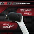 Abn Extension Bar 3 8in Drive X 15in A 180-degree Rotating Head And Spring-loaded Ball Bearing 8 Breaker