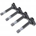 Set Of 4 Aip Electronics Premium Ignition Coil On Plug Cop Pencil Pack Compatible With 2001-2008 Honda And Acura Oem Fit 00 X 4