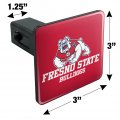 Fresno State Bulldog Tow Trailer Hitch Cover Plug Insert 1 4 Inch 25