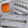 Auto Dynasty Led Drl Bar Sequential Turn Signal Front Bumper Lights Compatible With Toyota Fj Cruiser 07-14 Driver And