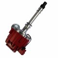Jdmspeed New Red Cap Hei Distributor Replacement For Chevy Gm Small Block Big 65k