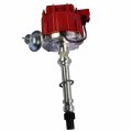 Jdmspeed New Red Cap Hei Distributor Replacement For Chevy Gm Small Block Big 65k