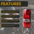 Dasbecan Tail Light For 2003-2023 Chevy Express Gmc Savana 1500 2500 3500 Taillight Rear Lamp Left Driver Side 84216114