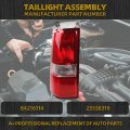 Dasbecan Tail Light For 2003-2023 Chevy Express Gmc Savana 1500 2500 3500 Taillight Rear Lamp Left Driver Side 84216114