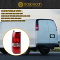 Dasbecan Tail Light For 2003-2023 Chevy Express Gmc Savana 1500 2500 3500 Taillight Rear Lamp Left Driver Side 84216114