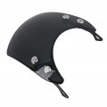 Motorcycle Windshield Fydun Retro Wind Deflector Pc Material Universal Headlamp Fairing For 5-7in Headlight Black Motorbike