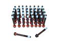 Dnj Head Bolt Kits Hbk3195 For 92-04 Gm V8 6 5l 395 Ohv 16v Diesel Turbo-diesel 