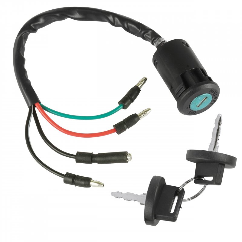 Caltric Ignition Key Switch For Honda 35010-hb6-671 35010-hb6-670 35010-vm6-010