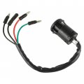 Caltric Ignition Key Switch For Honda 35010-hb6-671 35010-hb6-670 35010-vm6-010