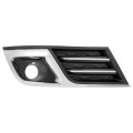 Hecasa Right Fog Light Bezel For 2013-2017 Chevy Chevrolet Traverse Replacement Gm1039150 22817941 Front Bumper Driving Lamp 