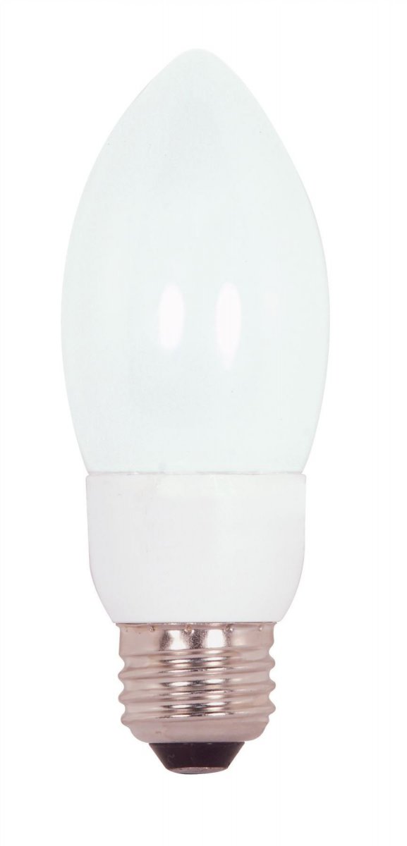 Satco 07322 7etcfl 41 S7322 Torpedo Screw Base Compact Fluorescent Light Bulb
