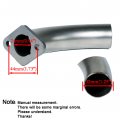 Jmchstore Performance Racing Flatsilde Intake Pipe Inlet Manifold For Mikuni 24mm Pwk24 Carburetor Predator 212cc 196cc Gx200