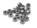 Precise Quality 5x10x4mm Hopup Metallic Shielded Metric Ball Bearing For Drone Helicopter Rc Miniature Toys Pack Of 20