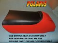 New Replacement Seat Cover Fits Polaris Rmk 550 Trail 2004-10 Rmk550 Red And Black 784a