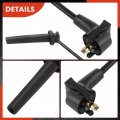A-premium Ignition Spark Plug Wires Set Of 6 Compatible With Ford Contour 1995-2000 Mystique Mazda Mpv 2000 Mercury Cougar
