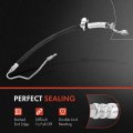A-premium Power Steering Pressure Hose Line Assembly Compatible With Nissan Altima 2007 2008 2009 2010 2011 2012 3 5l Pump To