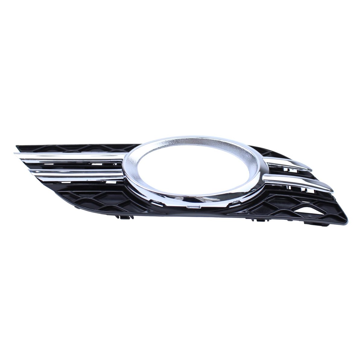 Front Left Right Fog Light Lamp Grille Cover Bumper Trim For Mercedes Benz E320 E350 E550 E63 Amg 2007 2009 Chrome Molding