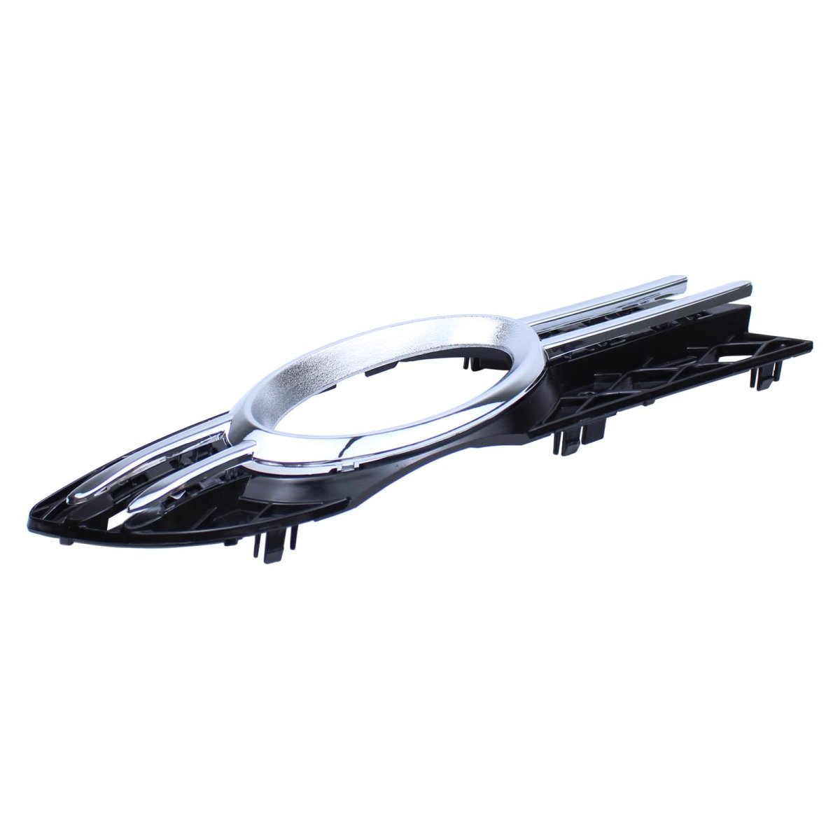 Front Left Right Fog Light Lamp Grille Cover Bumper Trim For Mercedes Benz E320 E350 E550 E63 Amg 2007 2009 Chrome Molding