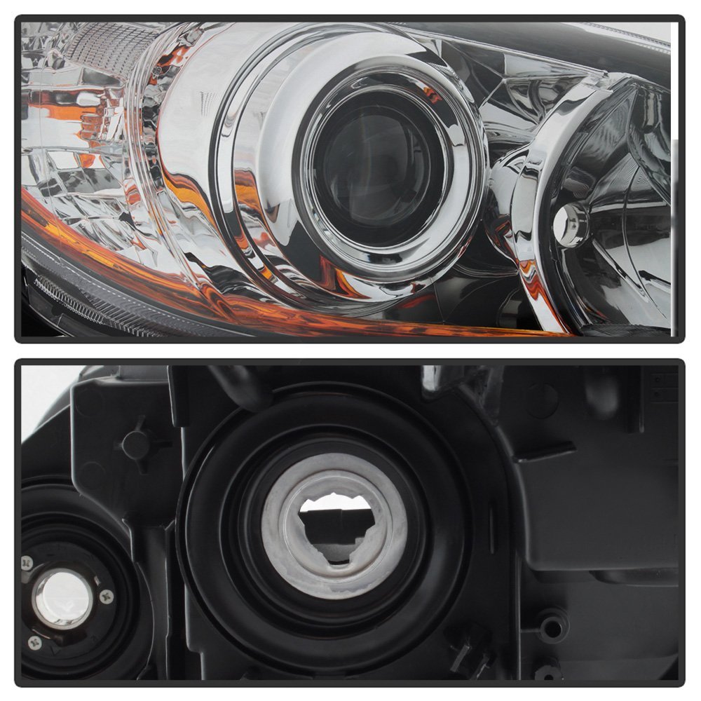 Passenger Side Headlight Assembly For 2010 2013 Mazda 3 Halogen Model Titanium Clear Lens And Chrome Housing Replacement