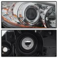 Passenger Side Headlight Assembly For 2010 2013 Mazda 3 Halogen Model Titanium Clear Lens And Chrome Housing Replacement