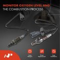 A-premium O2 Oxygen Sensor For Toyota Yaris 2013-24 1 5l Scion Xd 2010-2014 1 8l Upstream And Downstream 2-pc Set Replace