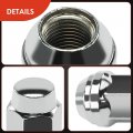 A-premium 10pcs 1 2-20 Inch Wheel Lug Nuts Compatible With Ford Explorer Ranger Taurus Mazda B2500 Mercury Mountaineer Dodge